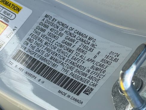 Certified 2024 Honda Civic Touring image 34