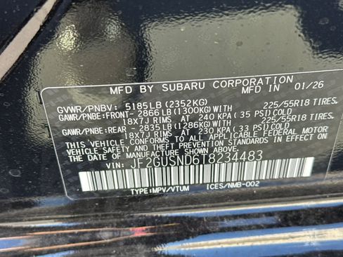 New 2026 Subaru Crosstrek 2.5i Limited w/ Crosstrek Mirror Package AWD/4WD image 32