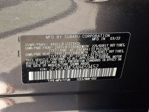 Used 2022 Subaru Forester Wilderness AWD/4WD image 28