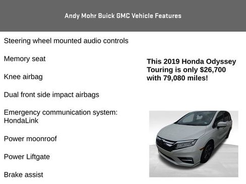 Used 2019 Honda Odyssey Touring image 12