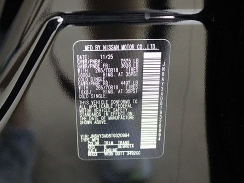 Used 2026 Nissan Armada SV RWD image 29