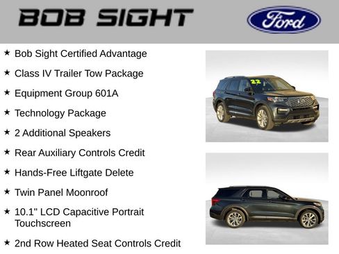 Used 2022 Ford Explorer Platinum w/ Equipment Group 601A image 4