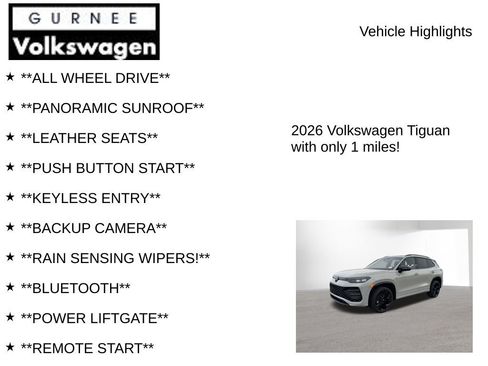 New 2026 Volkswagen Tiguan SE R-Line image 7
