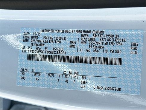 New 2025 Ford F550 2WD Crew Cab Super Duty image 19