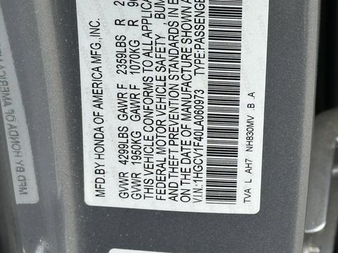 Used 2020 Honda Accord EX image 44