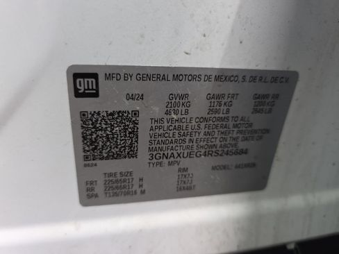 Used 2024 Chevrolet Equinox LT AWD/4WD image 33
