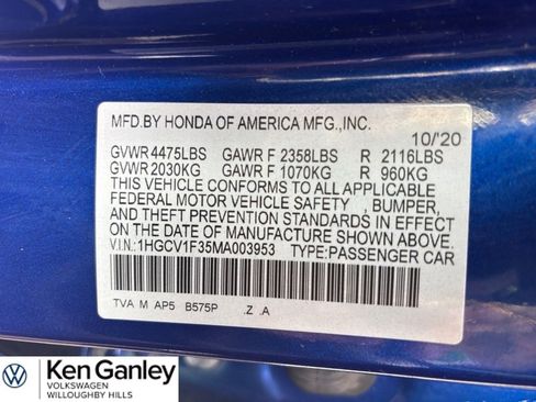 Used 2021 Honda Accord Sport image 26