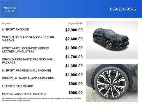 Used 2023 BMW X7 xDrive40i w/ M Sport Package image 5
