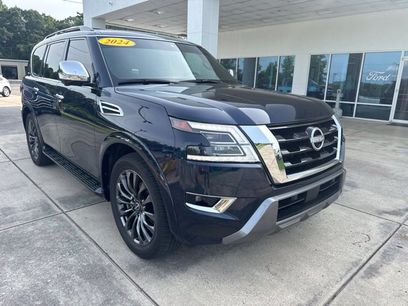 Used 2024 Nissan Armada Platinum w/ Captain's Chairs Package