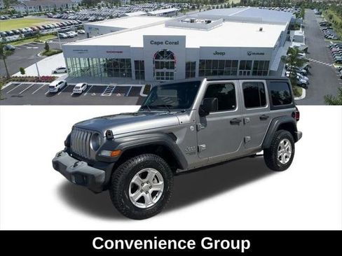 Certified 2018 Jeep Wrangler Unlimited Sport S AWD/4WD image 4