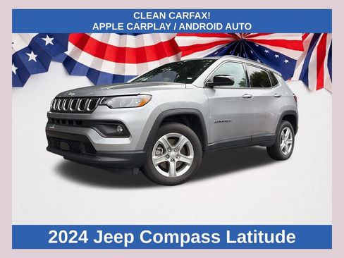 Used 2024 Jeep Compass Latitude AWD/4WD image 1