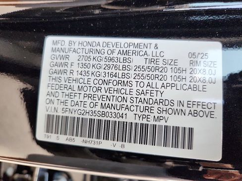 Used 2025 Honda Pilot Sport image 22