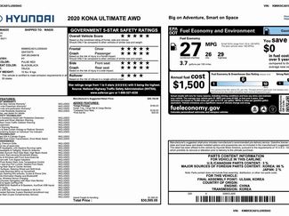 Used 2020 Hyundai Kona Ultimate w/ Cargo Package video 2