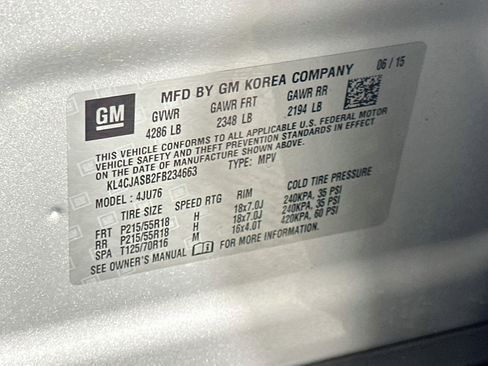 Used 2015 Buick Encore FWD image 12