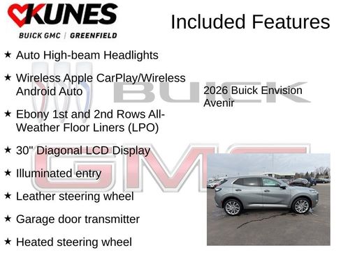 New 2026 Buick Envision Avenir image 4