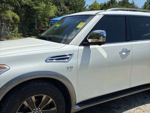 Used 2017 Nissan Armada Platinum w/ Captain Seat Package AWD/4WD image 2