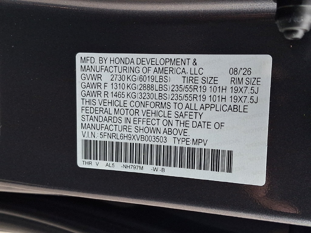 New 2027 Honda Odyssey Elite image 15