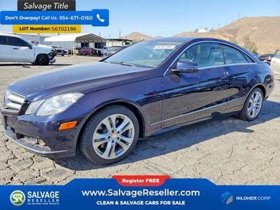Used 2011 Mercedes-Benz E 350 Coupe