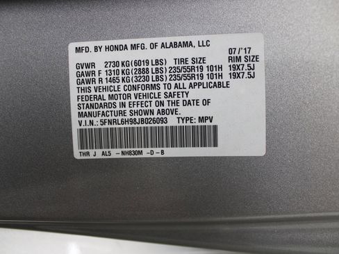 Used 2018 Honda Odyssey Elite image 46