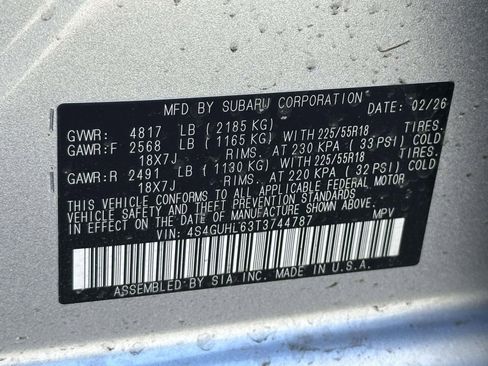 New 2026 Subaru Crosstrek 2.5i Limited image 15