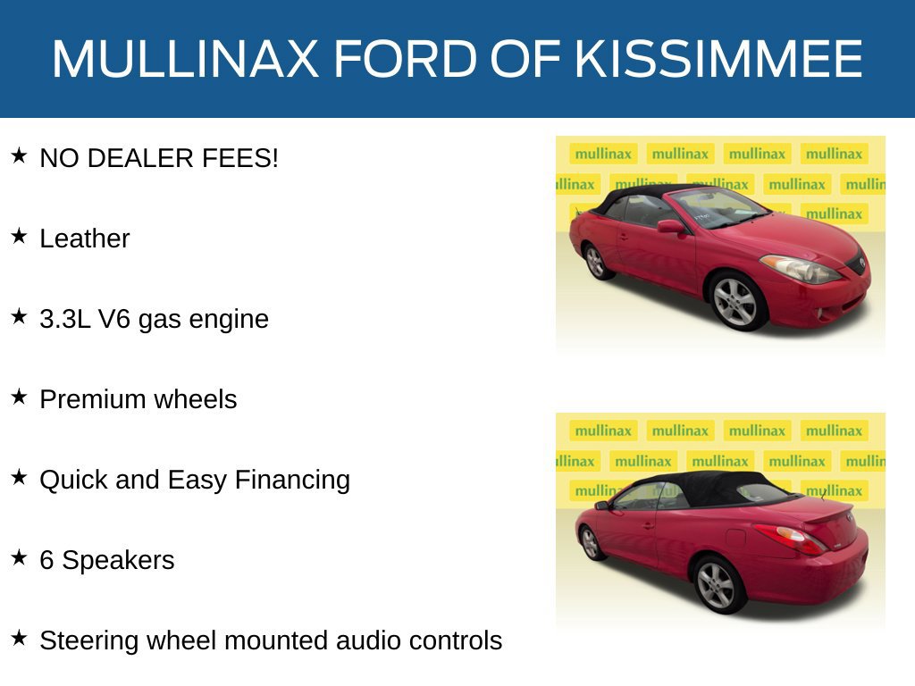 Used 2006 Toyota Solara Convertible FWD image 10