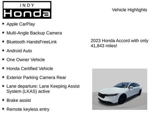 Used 2023 Honda Accord LX image 7