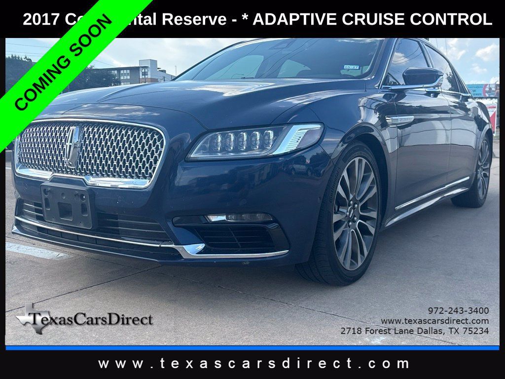 Used 2017 Lincoln Continental Reserve w/ Luxury Package AWD/4WD image 2