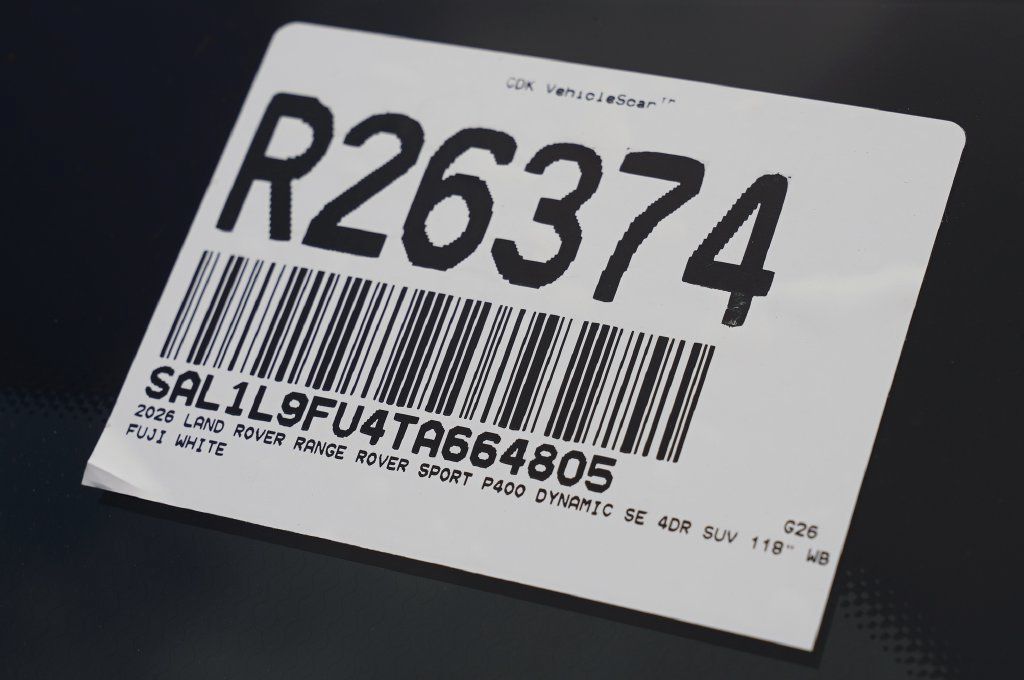 New 2026 Land Rover Range Rover Sport Dynamic SE AWD/4WD image 33