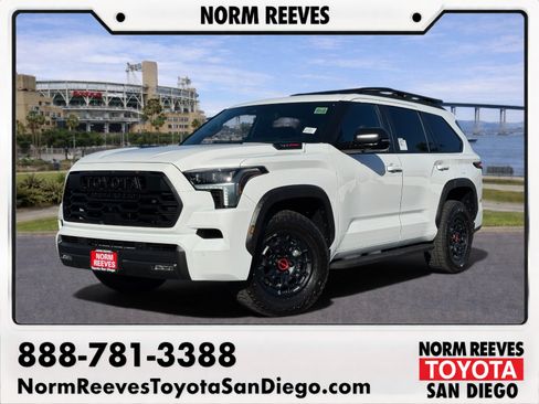 New 2026 Toyota Sequoia TRD Pro w/ TRD Performance Package (TMS) AWD/4WD image 1