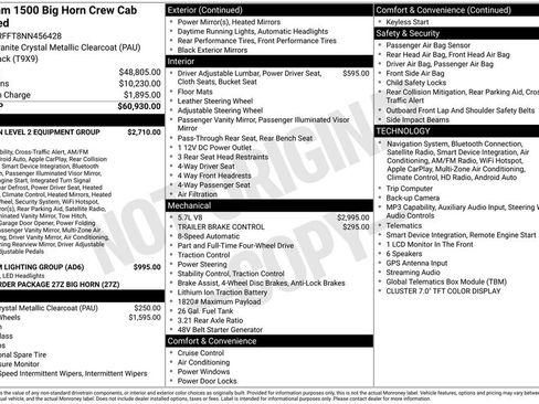 Used 2022 RAM 1500 Big Horn AWD/4WD image 10