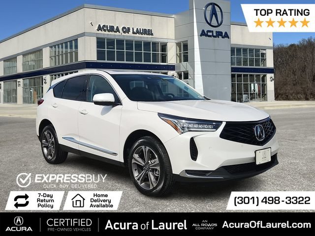 Certified 2025 Acura RDX w/ Technology Package AWD/4WD image 1