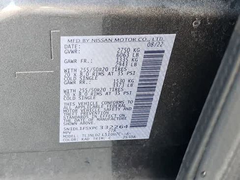 Used 2023 INFINITI QX60 Luxe w/ Cargo Package image 21