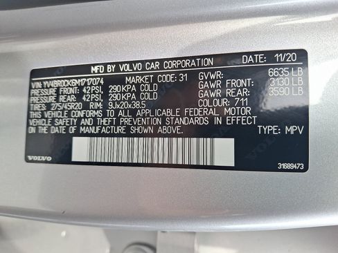 Used 2021 Volvo XC90 T8 Inscription Expression w/ Climate Package AWD/4WD image 26