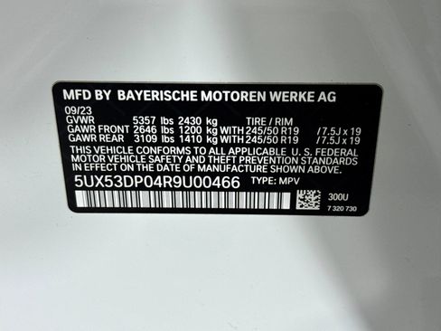 Used 2024 BMW X3 xDrive30i w/ M Sport Package AWD/4WD image 27