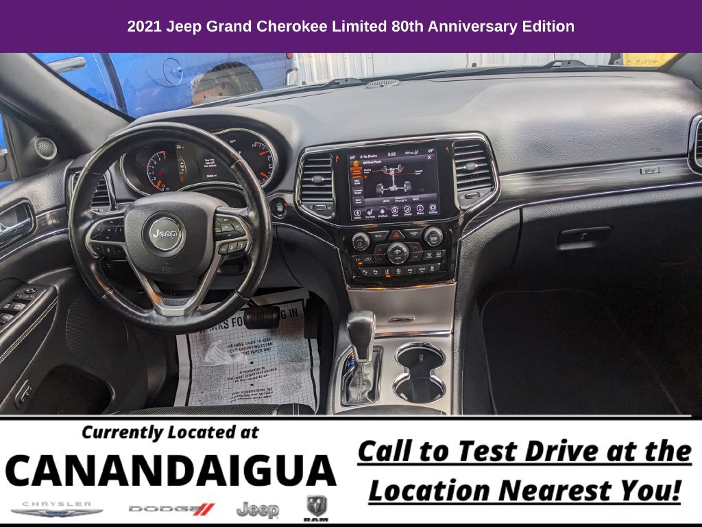 Used 2021 Jeep Grand Cherokee Limited w/ Quick Order Package 28K 80th AWD/4WD image 11