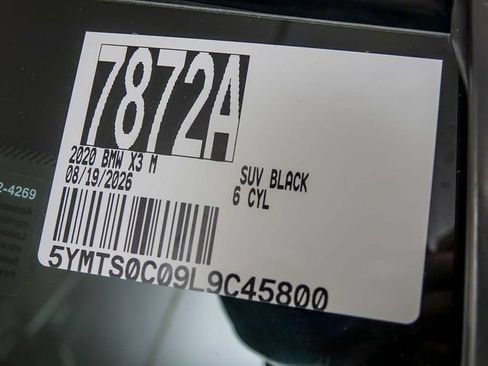 Used 2020 BMW X3 M w/ Executive Package AWD/4WD image 32