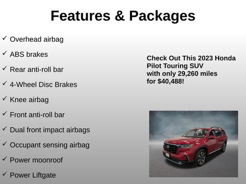 Certified 2023 Honda Pilot Touring image 16