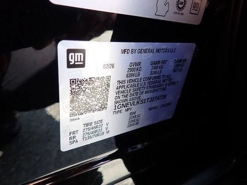 Used 2026 Chevrolet Traverse RS w/ LPO, Floor Liner Package AWD/4WD image 20