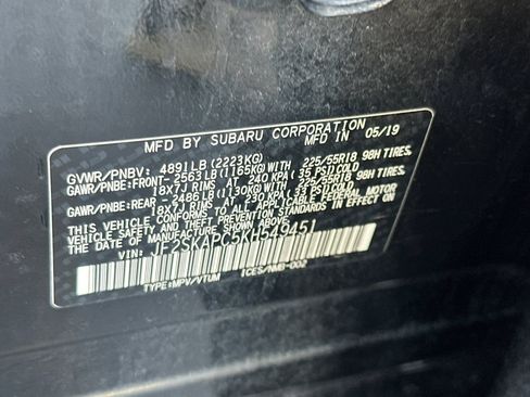 Used 2019 Subaru Forester Sport w/ Popular Package #2 AWD/4WD image 41