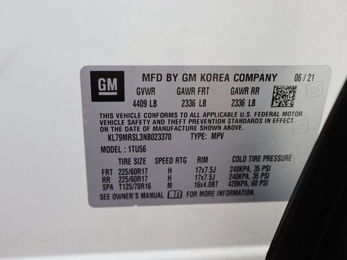 Used 2022 Chevrolet TrailBlazer LT w/ Convenience Package AWD/4WD image 33