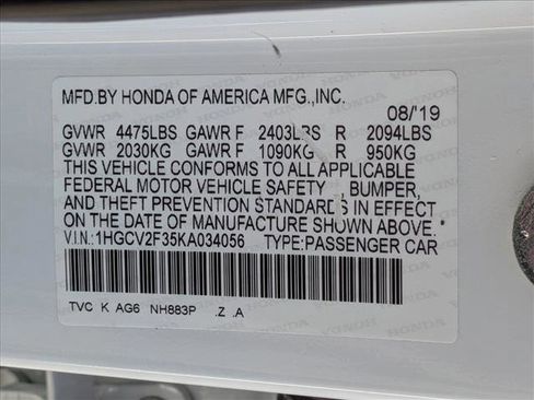 Used 2019 Honda Accord Sport image 25