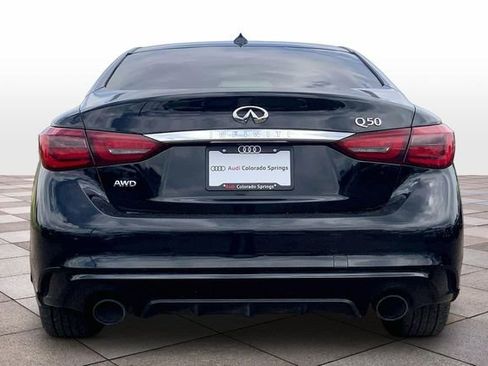 Used 2018 INFINITI Q50 Luxe w/ Essential Package (3.0T Luxe) AWD/4WD image 4