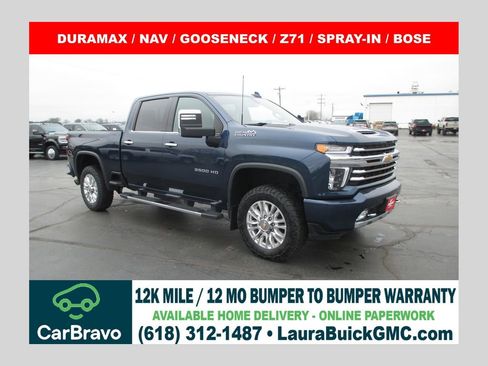 Used 2021 Chevrolet Silverado 2500 High Country w/ Z71 Off-Road Package image 1