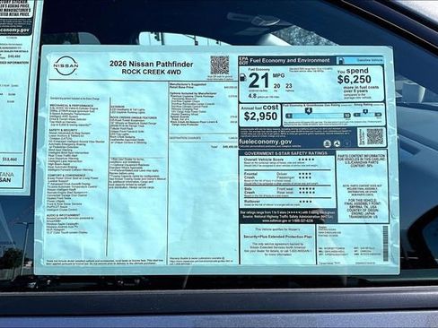 New 2026 Nissan Pathfinder Rock Creek AWD/4WD image 11