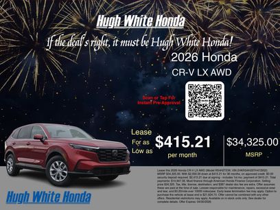 New 2026 Honda CR-V LX