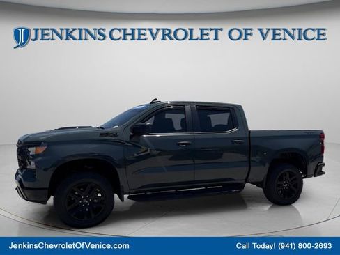 Certified 2025 Chevrolet Silverado 1500 Custom Trail Boss w/ Dark Appearance Package image 9