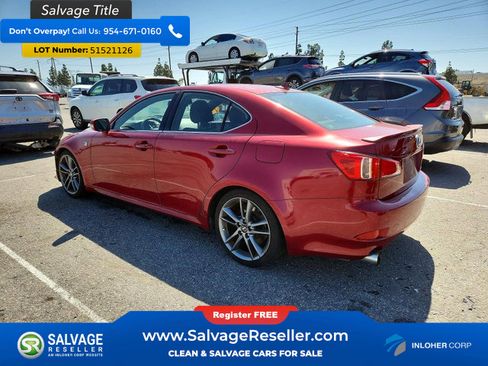 Used 2011 Lexus IS 250 w/ F-Sport Pkg w/Summer Tires RWD image 3