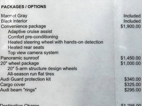 Used 2025 Audi Q6 e-tron Premium image 3