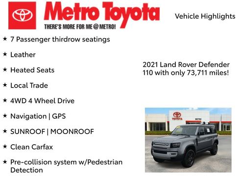 Used 2021 Land Rover Defender 110 SE image 7