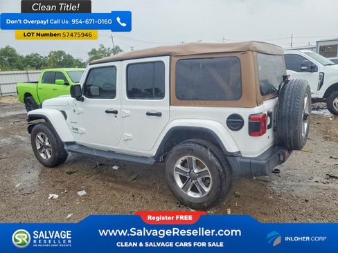 Used 2019 Jeep Wrangler Unlimited Sahara AWD/4WD image 3